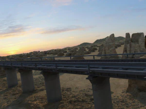 railway 3D Model