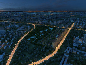 city building Modello 3D