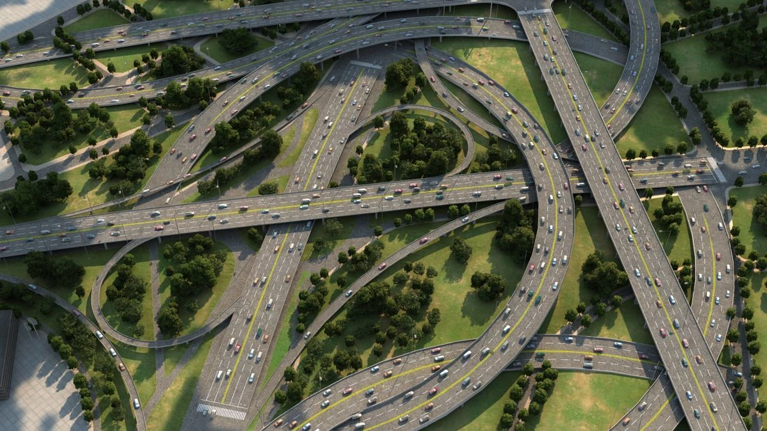 overpass 3D Model .c4d .max .obj .3ds .fbx .stl .blend 