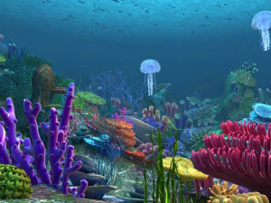 海底 3Dモデル