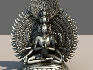 guanyin Modelo 3D