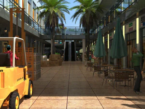 बाज़ार 3D मॉडल