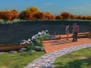 lakeside 3D Model