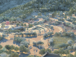 temple Model 3D