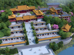 temple 3D Model