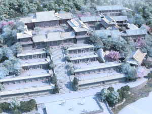 temple 3D Model