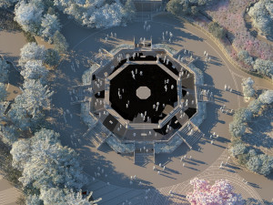 temple Modèle 3D