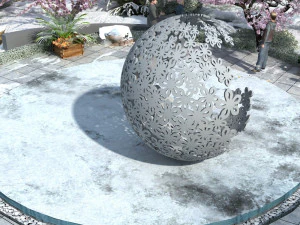 plum garden 3D Model