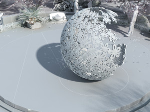plum garden 3Dモデル