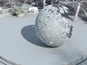 plum garden 3D Model