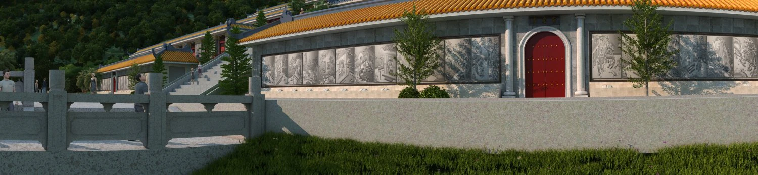 temple 3D Model .c4d .max .obj .3ds .fbx .stl .blend 