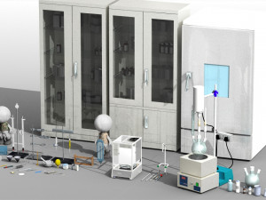 chemical instrument 3D 模型