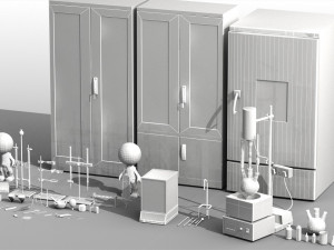 chemical instrument 3D 模型
