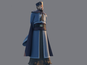 zhu geliang Modèle 3D