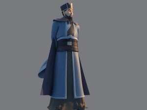zhu geliang 3D Model