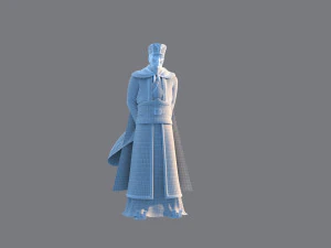 zhu geliang 3D Model