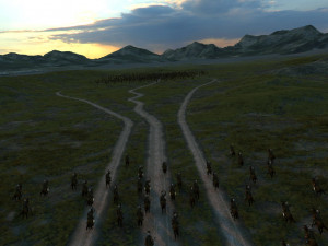 ancient army Model 3D