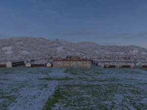 taoist temple 3D Model