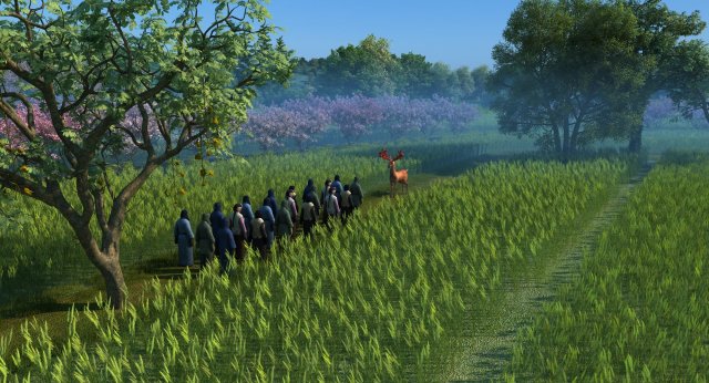 northeast rural 3D-Modell .c4d .max .obj .3ds .fbx .stl .blend 