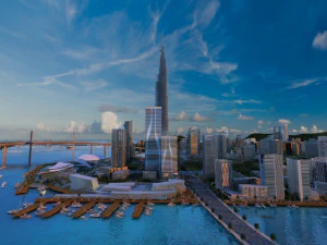island city 3D Model