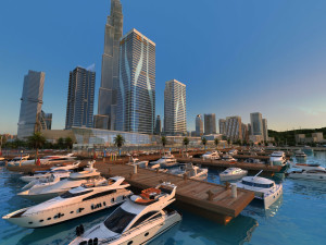 island city Modelo 3D