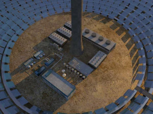 high voltage tower 3D Model