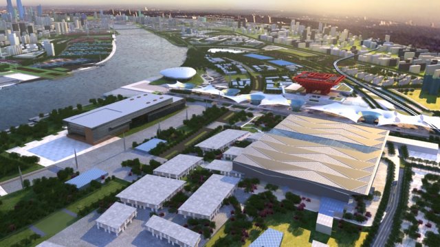 shanghai Modelo 3D .c4d .max .obj .3ds .fbx .stl .blend 