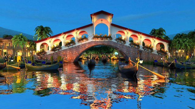 venice Model 3D .c4d .max .obj .3ds .fbx .stl .blend 
