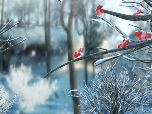 plum blossom Model 3D