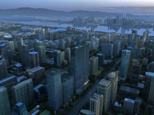 city building 3D Модель