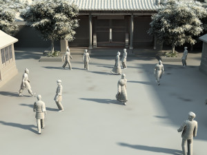 ancient architecture 3D Model