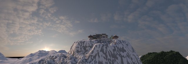 temple 3D 모델 .c4d .max .obj .3ds .fbx .stl .blend 