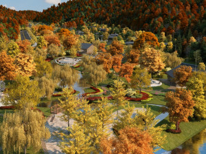 city view 3D मॉडल