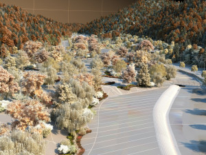 city view 3D मॉडल