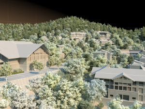 city view 3D 모델