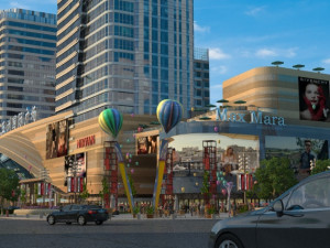 city commercial street 3Dモデル