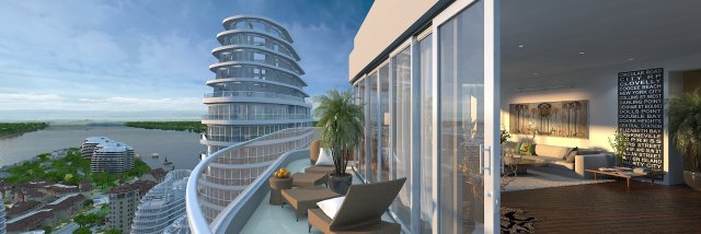 city lake view 3Dモデル .c4d .max .obj .3ds .fbx .stl .blend 
