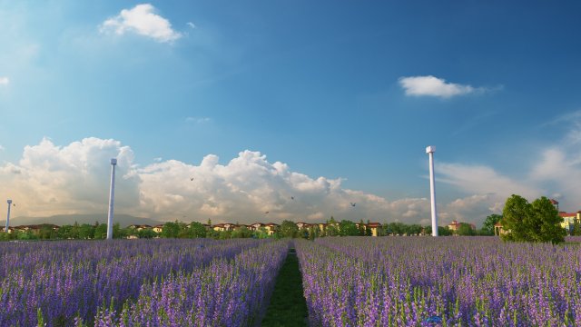 lavender 3D Модель .c4d .max .obj .3ds .fbx .stl .blend 