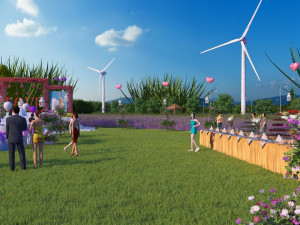 wedding scene 3D-Modell