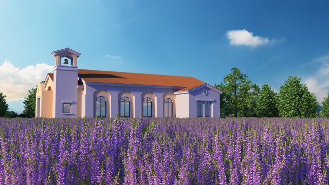 lavender 3D 模型 .c4d .max .obj .3ds .fbx .stl .blend 