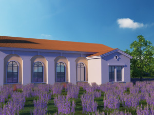 lavender 3D 模型