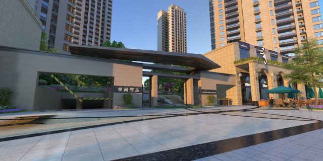 city building 3D 模型 .c4d .max .obj .3ds .fbx .stl .blend 