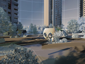 city building 3D 模型
