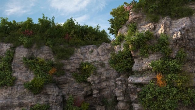 mountain 3D Model .c4d .max .obj .3ds .fbx .stl .blend 