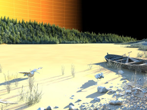 wetlands Modello 3D