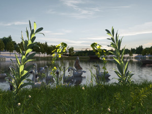 wetlands 3D 모델