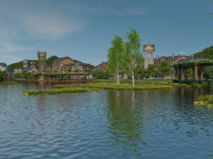 park landscape Modèle 3D