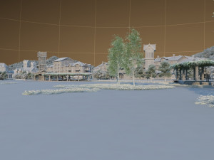 park landscape Modèle 3D