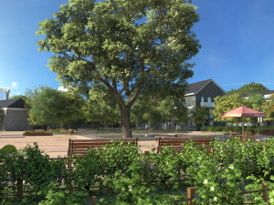 town building 3D Модель