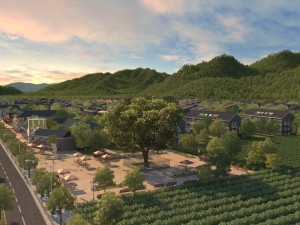 town building 3D Model
